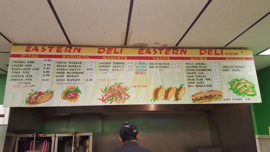 Eastern Deli LLC | restaurant | 2011 Eastern Ave SE, Grand Rapids, MI 49507, USA | 6164520617 OR +1 616-452-0617