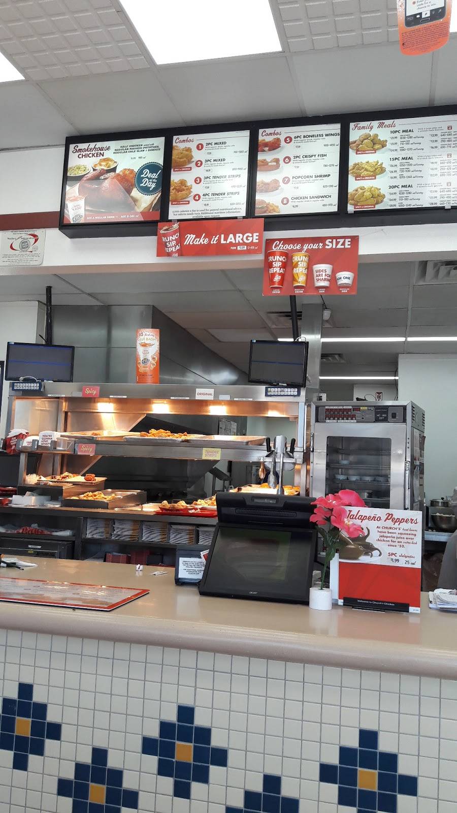 Churchs Chicken | restaurant | 832 E Ramsey St, Banning, CA 92220, USA | 9518498410 OR +1 951-849-8410