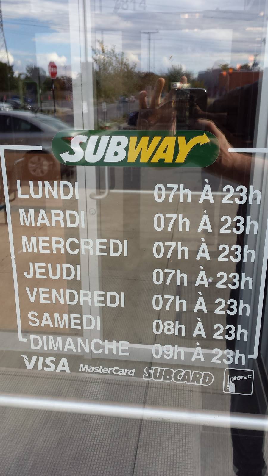 Subway | restaurant | 7814 Boulevard Champlain, LaSalle, QC H8P 1B3, Canada | 5145954949 OR +1 514-595-4949