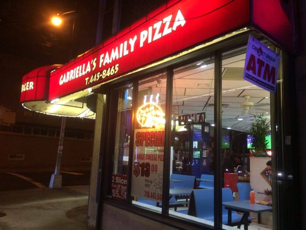 Gabriellas Family Pizza | meal delivery | 4501 162nd St, Flushing, NY 11358, USA | 7184458465 OR +1 718-445-8465