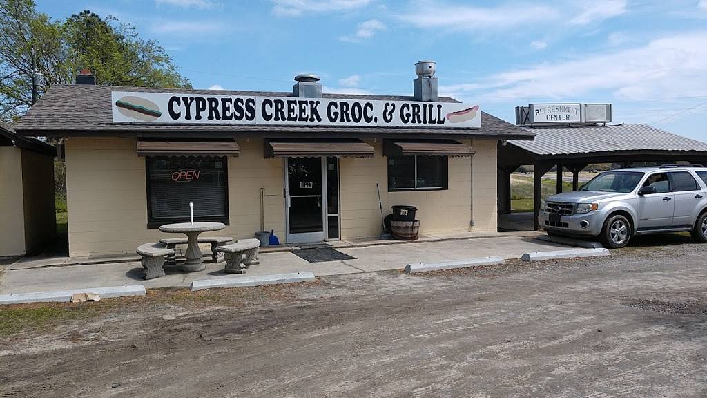 Cypress Creek Grocery & Grill | restaurant | 2704 NC-210, Garland, NC 28441, USA | 9102606090 OR +1 910-260-6090