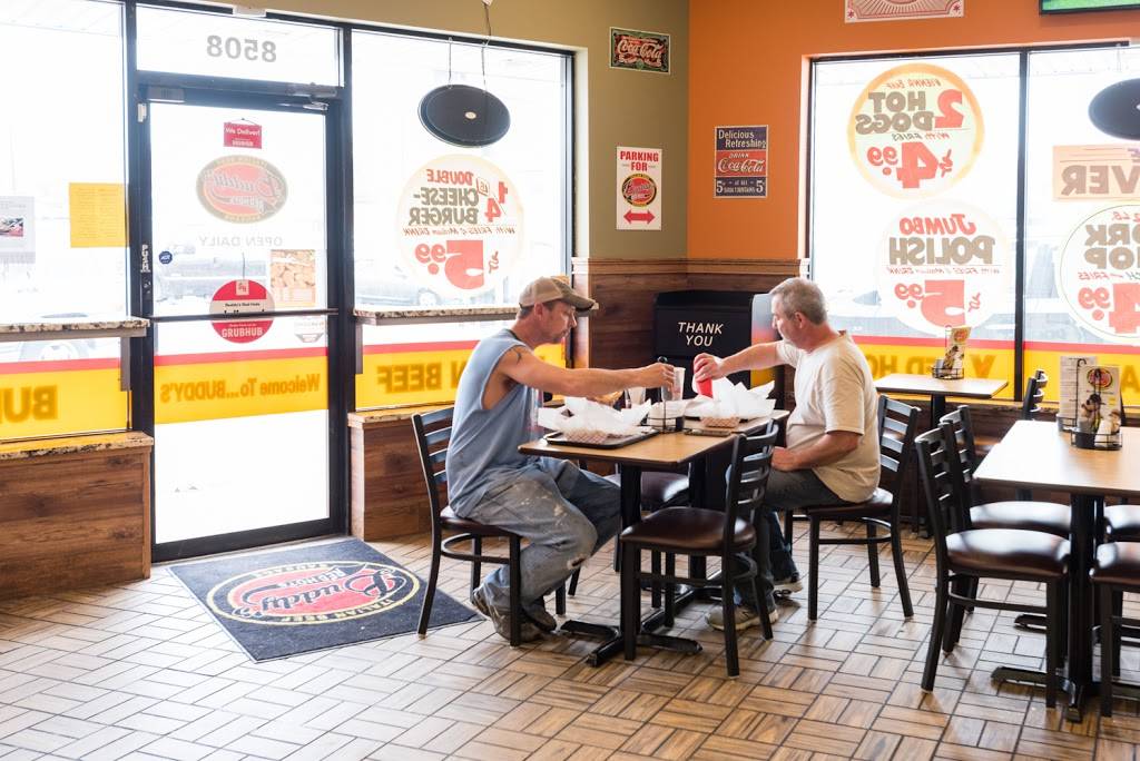 Buddys Red Hots | restaurant | 2803, 8508 S Cicero Ave, Burbank, IL 60459, USA | 7084253200 OR +1 708-425-3200