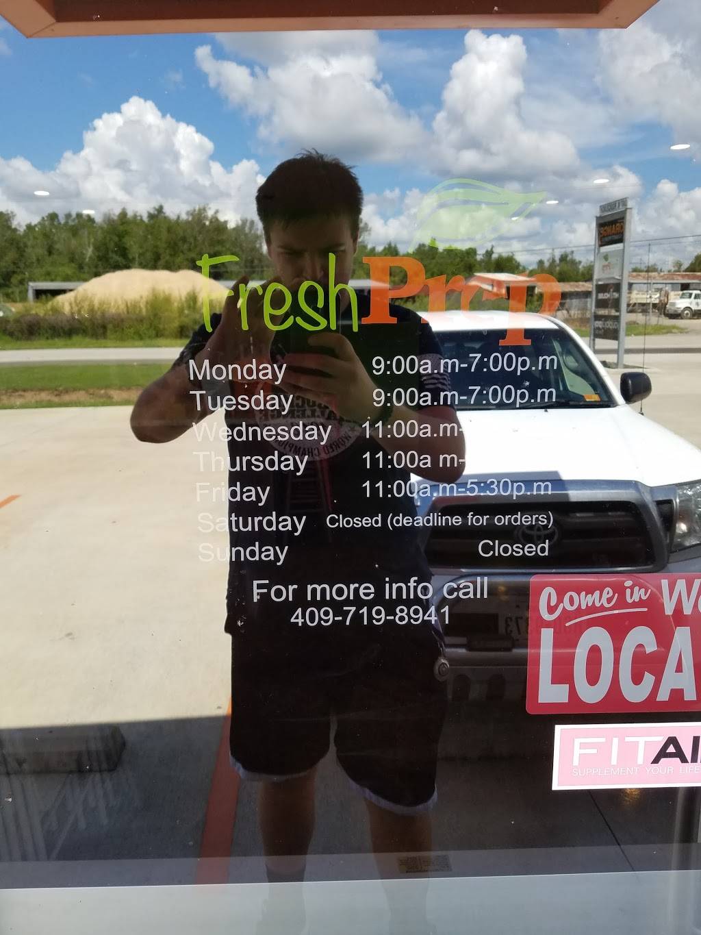 Fresh Prep | restaurant | 2467 W Roundbunch Rd a, Orange, TX 77630, USA | 4097198941 OR +1 409-719-8941