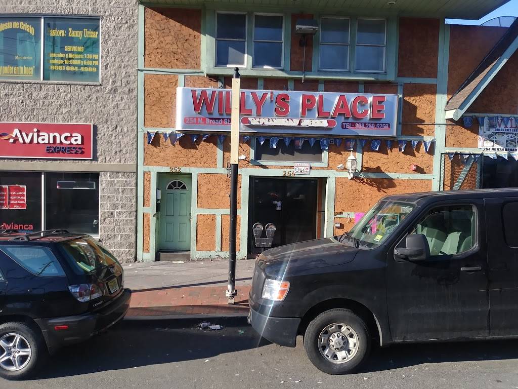 Willys Place | restaurant | 254 N Broad St, Elizabeth, NJ 07208, USA | 9082895250 OR +1 908-289-5250
