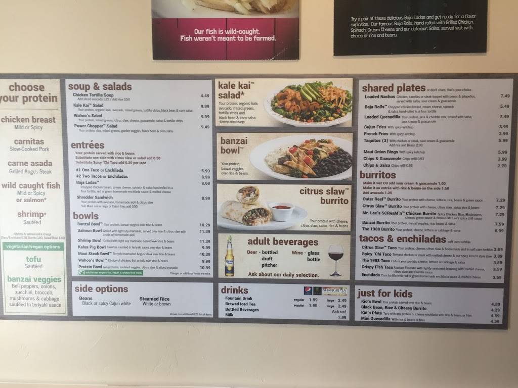 Wahoo’s Fish Tacos | restaurant | 10931 Los Alamitos Blvd, Los Alamitos, CA 90720, USA | 5625980080 OR +1 562-598-0080