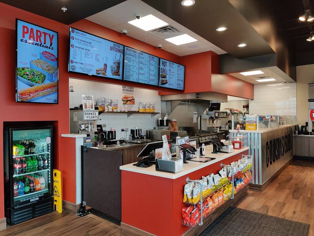Cousins Subs | restaurant | 2042 S Naperville Rd, Wheaton, IL 60189, USA | 6305175002 OR +1 630-517-5002