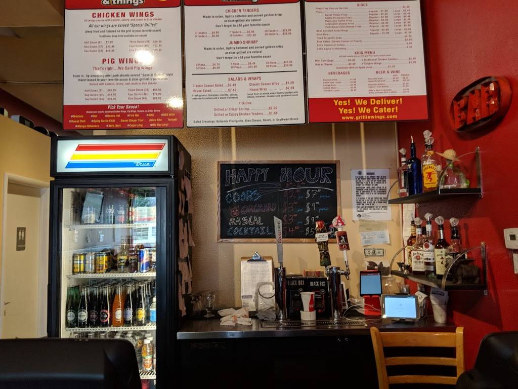 Grillin Wings & Things | restaurant | 723 S University Blvd, Denver, CO 80209, USA | 7205707800 OR +1 720-570-7800