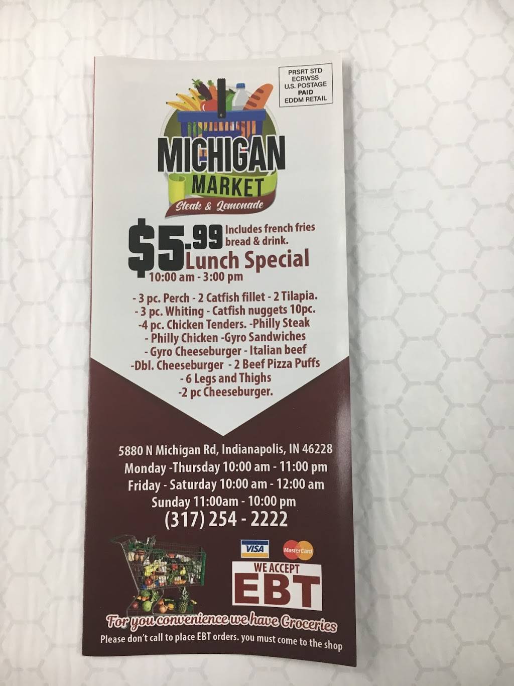 Steak & Lemonade Michigan Market | restaurant | 5880 N Michigan Rd, Indianapolis, IN 46228, USA | 3172542222 OR +1 317-254-2222