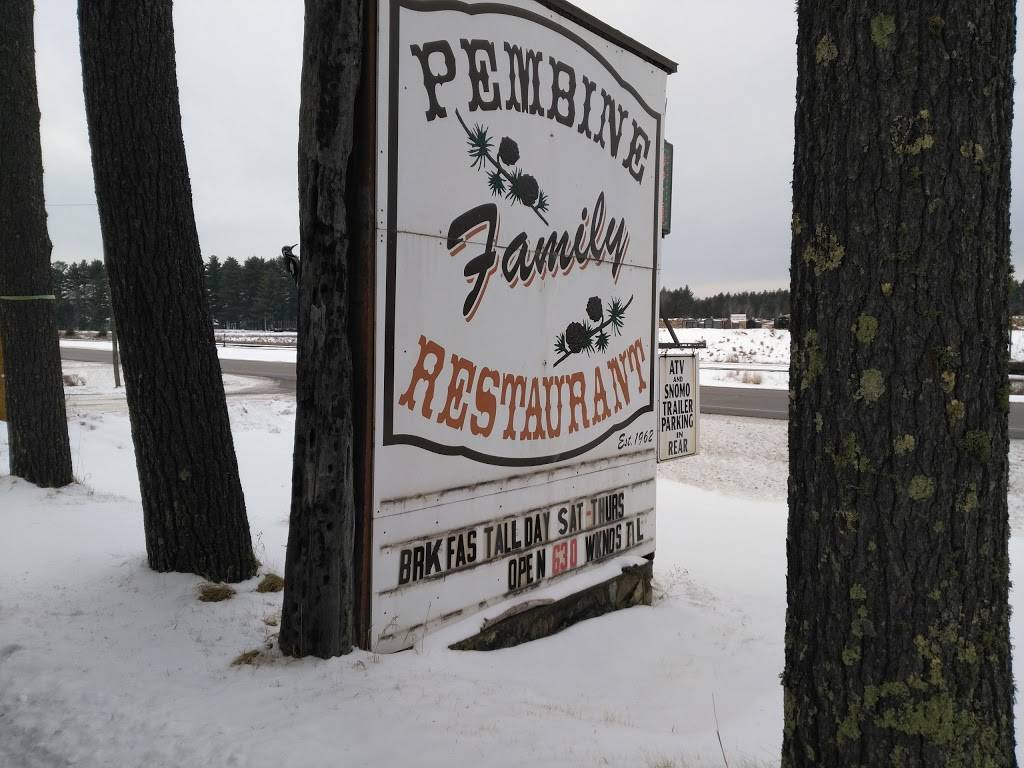 Pembine Family Restaurant | restaurant | N18770 US-141 #8, Pembine, WI 54156, USA | 7153245792 OR +1 715-324-5792