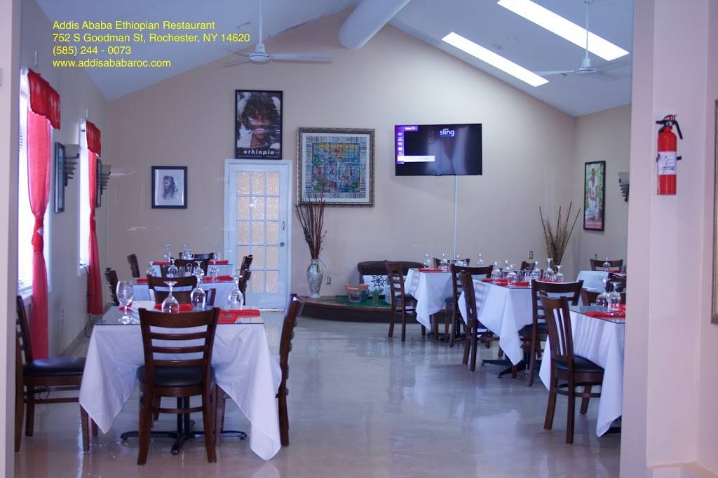 Addis Ababa Restaurant | restaurant | 752 S Goodman St, Rochester, NY 14620, USA | 5852440073 OR +1 585-244-0073