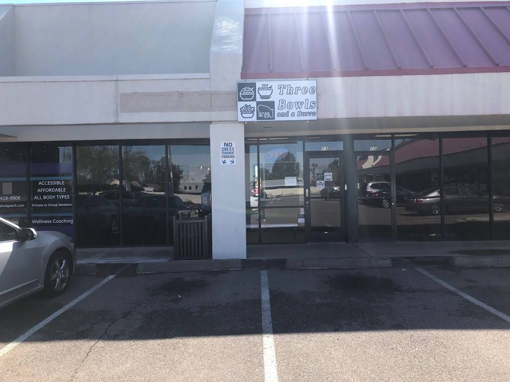 Three Bowls and a Burro | restaurant | 18440 N 7th St, Phoenix, AZ 85022, USA | 6023147771 OR +1 602-314-7771