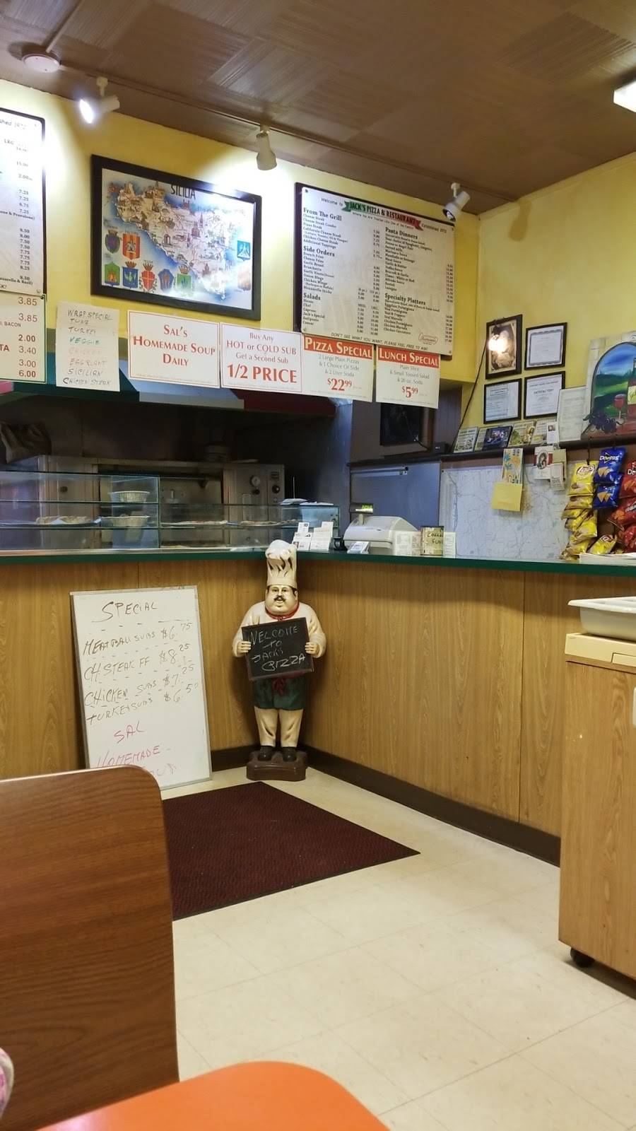 Jacks Pizza | restaurant | 55 E Main St, Flemington, NJ 08822, USA | 9087824266 OR +1 908-782-4266