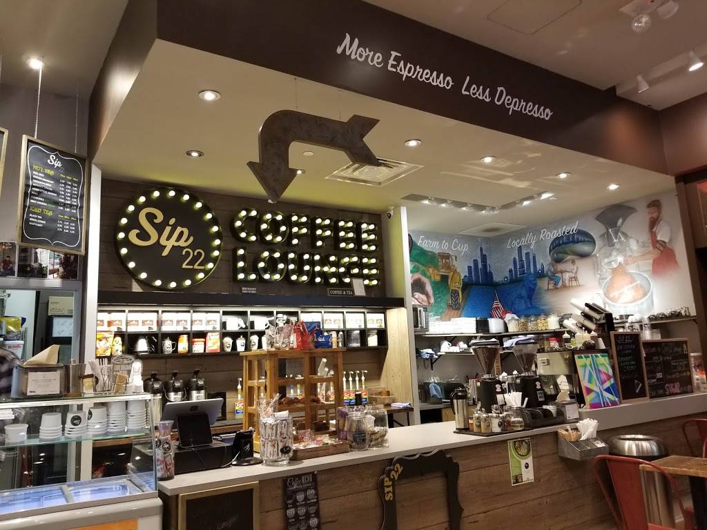 Sip 22 Coffee Lounge and Creperie | cafe | 4905 Old Orchard Shopping Center, Skokie, IL 60077, USA | 8474107560 OR +1 847-410-7560