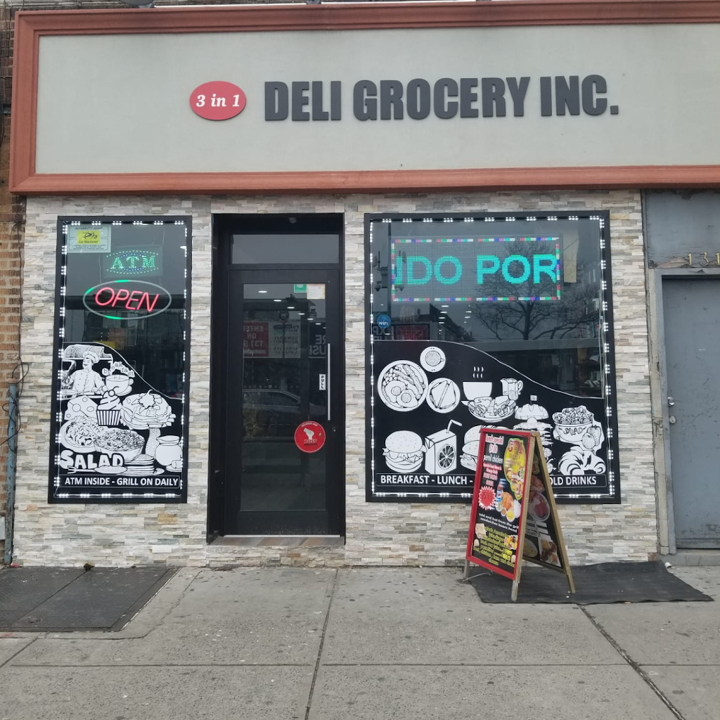 3 in 1 Deli | restaurant | 13111 Jamaica Ave, South Richmond Hill, NY 11418, USA | 7184801095 OR +1 718-480-1095