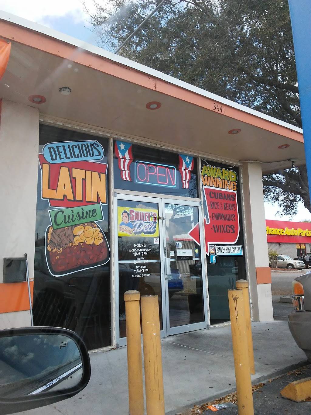 Smileys Deli | restaurant | 3441 Central Ave, St. Petersburg, FL 33713, USA | 7278005025 OR +1 727-800-5025