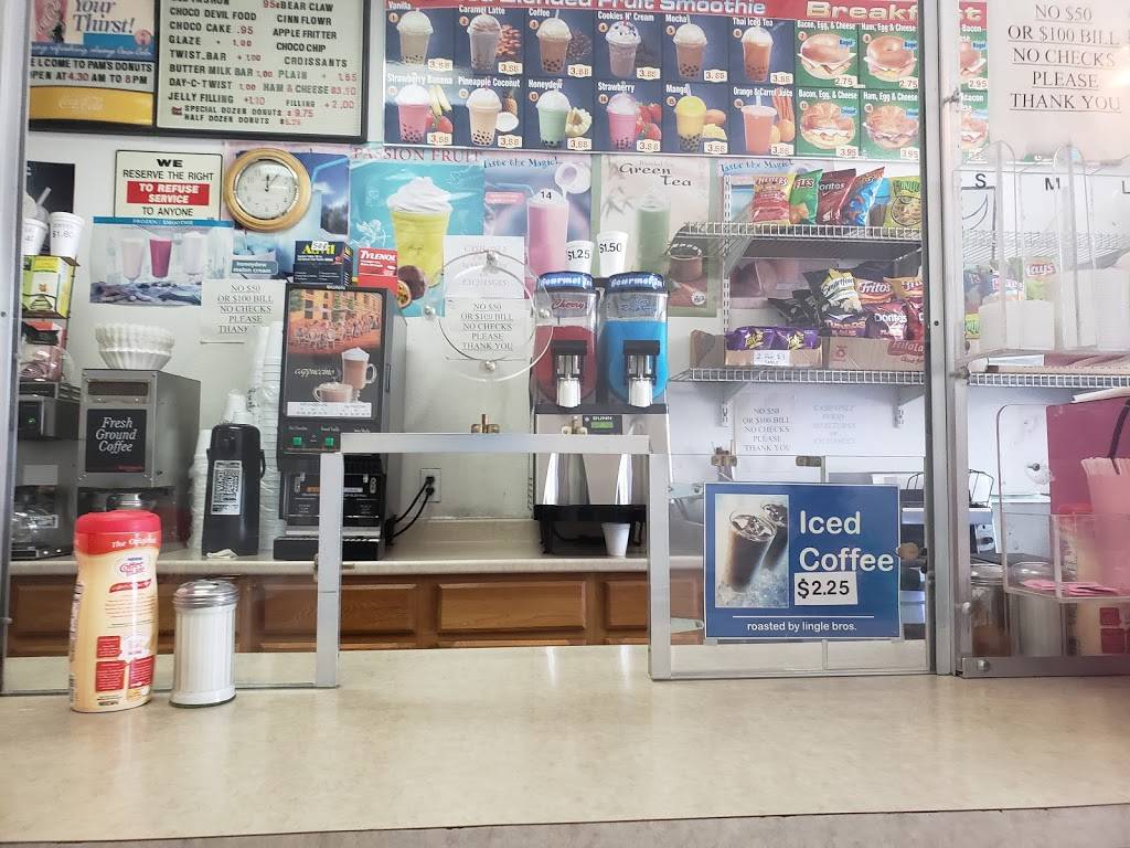 Pams Donuts and Ice Cream | bakery | 13003 Van Nuys Blvd unit L, Pacoima, CA 91331, USA | 7737155470 OR +1 773-715-5470