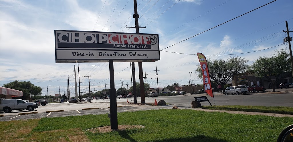 Chop Chop Rice Co. | restaurant | 3311 82nd St, Lubbock, TX 79423, USA | 8066424977 OR +1 806-642-4977