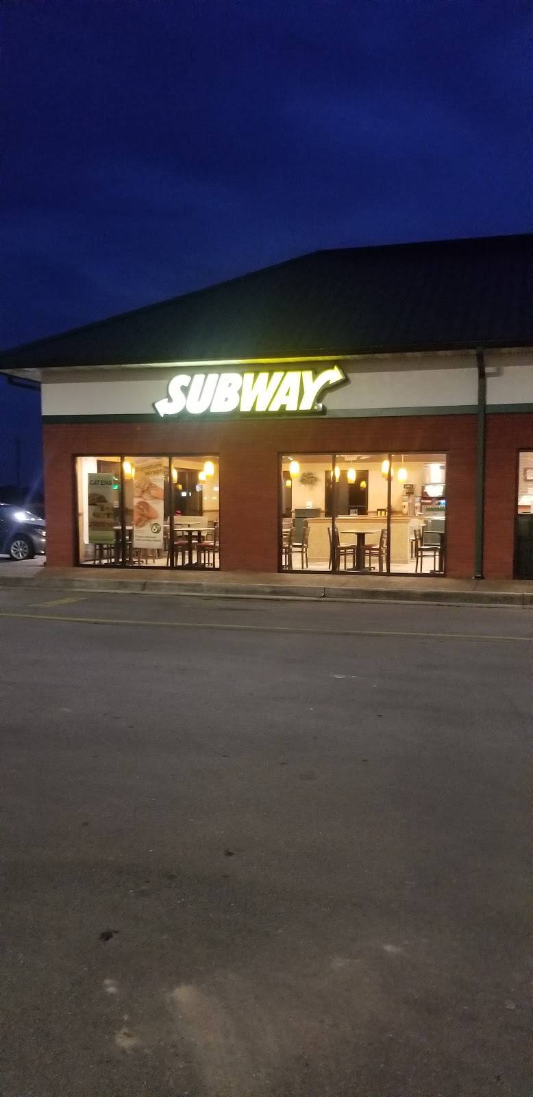 Subway Restaurants | restaurant | 11115 AL-157, Moulton, AL 35650, USA | 2569744050 OR +1 256-974-4050