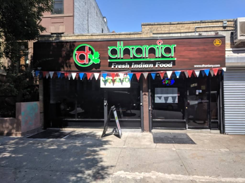 Dhania Indian Food | restaurant | 787 Prospect Pl, Brooklyn, NY 11216, USA | 3476273095 OR +1 347-627-3095