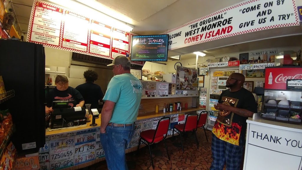 Coney Island-West Monroe | restaurant | 410 Natchitoches St, West Monroe, LA 71291, USA | 3183237610 OR +1 318-323-7610