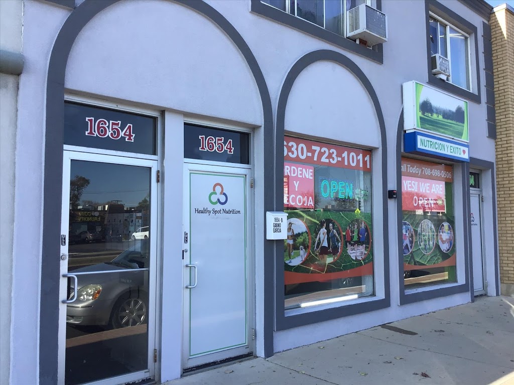 Healthy Spot Nutrition | cafe | 1654 Mannheim Rd, Stone Park, IL 60165, USA | 7086980506 OR +1 708-698-0506