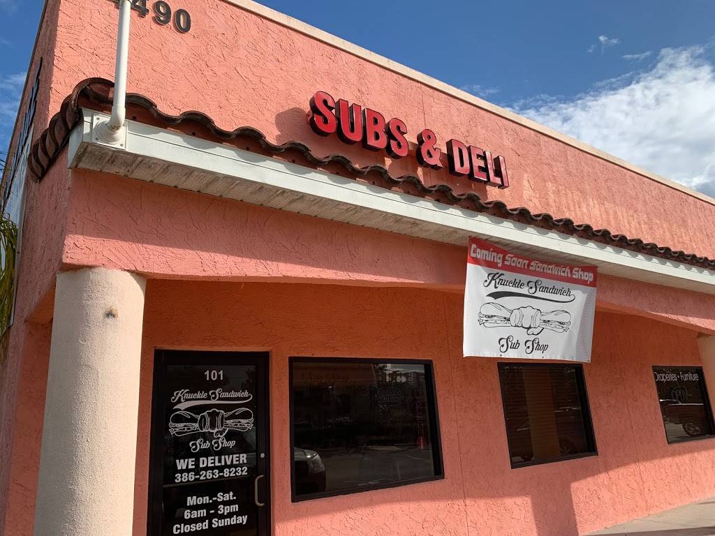 Knuckle Sandwich Sub Shop | restaurant | 4490 US-1 Suite 101, Bunnell, FL 32110, USA | 3862638232 OR +1 386-263-8232