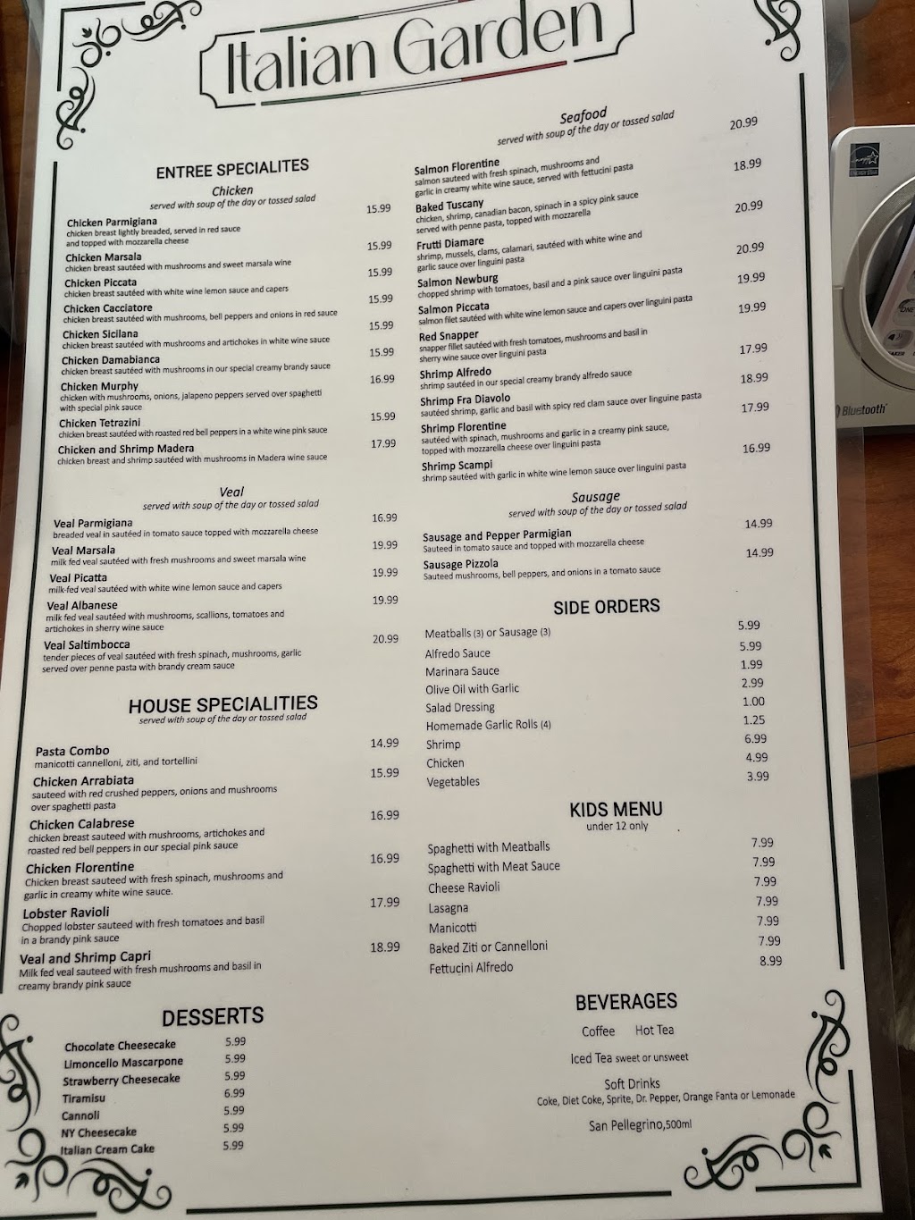 Italian Garden Restaurant | restaurant | 20450 TX-46, Spring Branch, TX 78070, USA | 8304386013 OR +1 830-438-6013