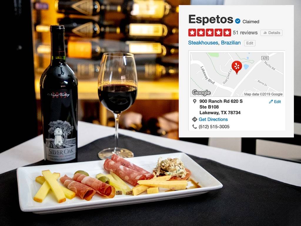 ESPETOS | restaurant | 900 Ranch Rd 620 S #B108, Lakeway, TX 78734, USA | 5125153005 OR +1 512-515-3005