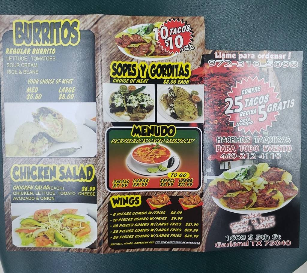 Fifth El Trompo Taqueria & Burgers | restaurant | 1608 S 5th St, Garland, TX 75040, USA | 9723105098 OR +1 972-310-5098