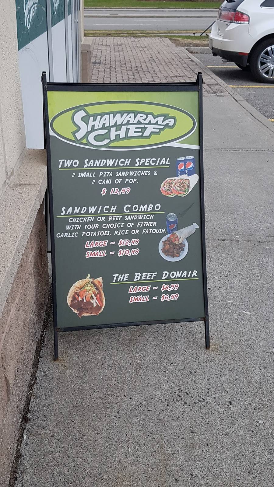 Shawarma Chef | restaurant | 2012 Tenth Line Rd, Orléans, ON K4A 3W3, Canada | 6138344700 OR +1 613-834-4700