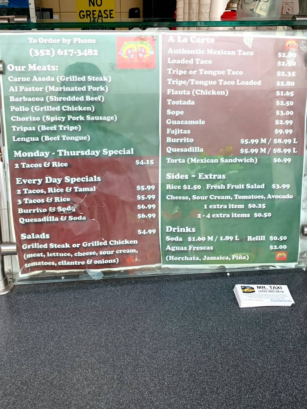 Tonos Tacos | restaurant | 21 Key W Ct, Leesburg, FL 34788, USA | 3528894593 OR +1 352-889-4593