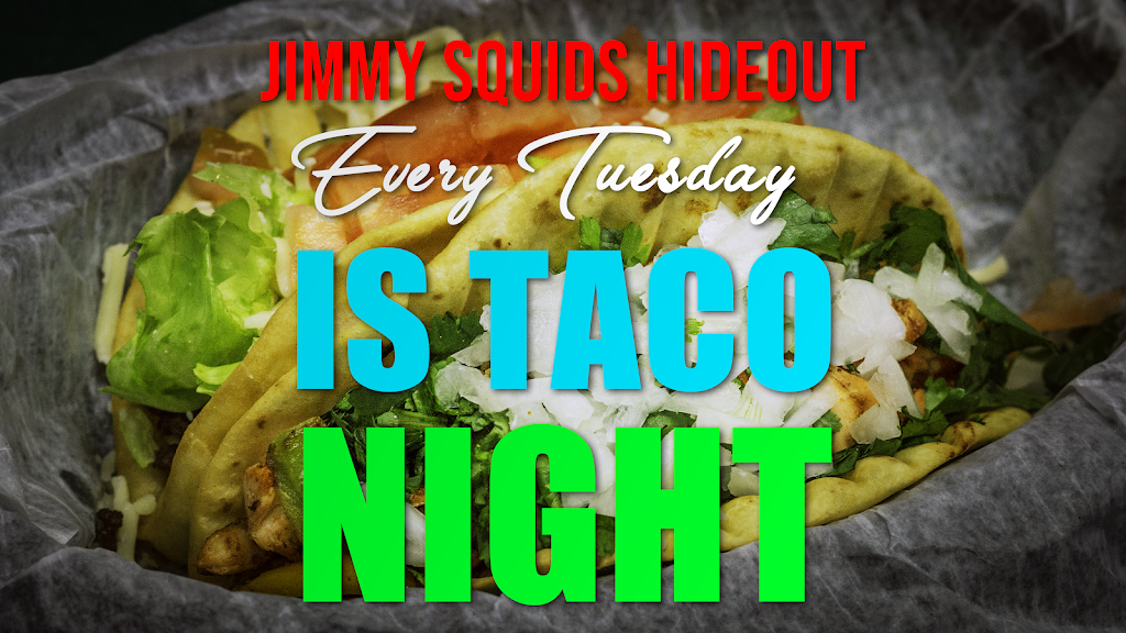 Jimmy Squids Hideout | restaurant | 705 Co Rd 6, Elkhart, IN 46514, USA | 5743276190 OR +1 574-327-6190