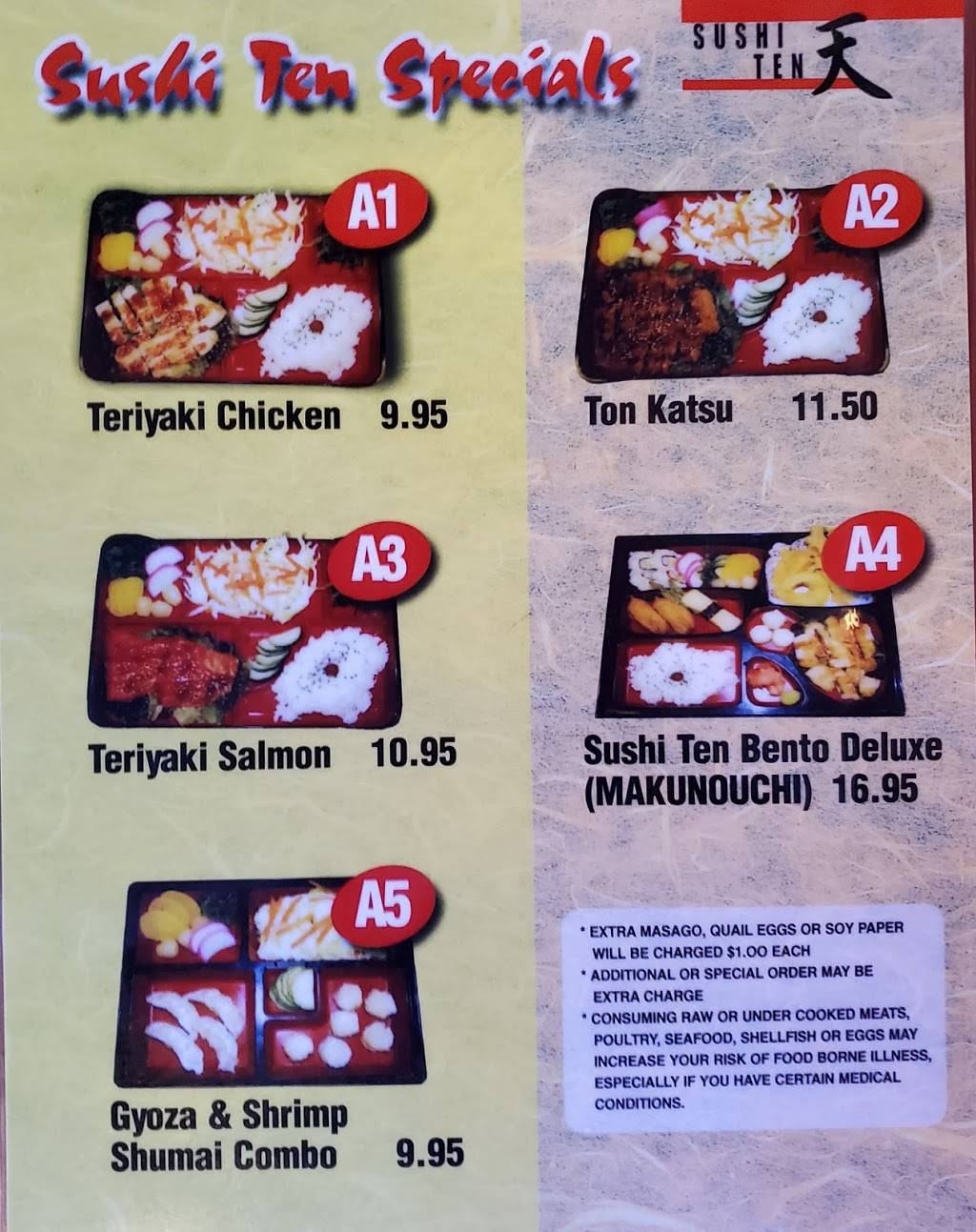 Sushi-Ten Japanese restaurant | restaurant | 4500 E Speedway Blvd UNIT 1, Tucson, AZ 85712, USA | 5203240010 OR +1 520-324-0010