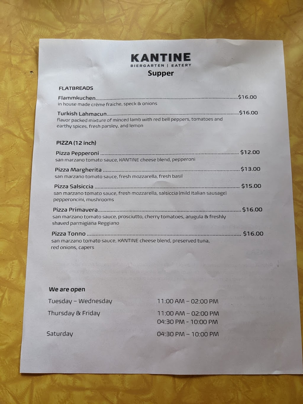 KANTINE Biergarten Eatery | restaurant | 1220 Harrison Ave Suit 1a, Cincinnati, OH 45214, USA | 8594120070 OR +1 859-412-0070