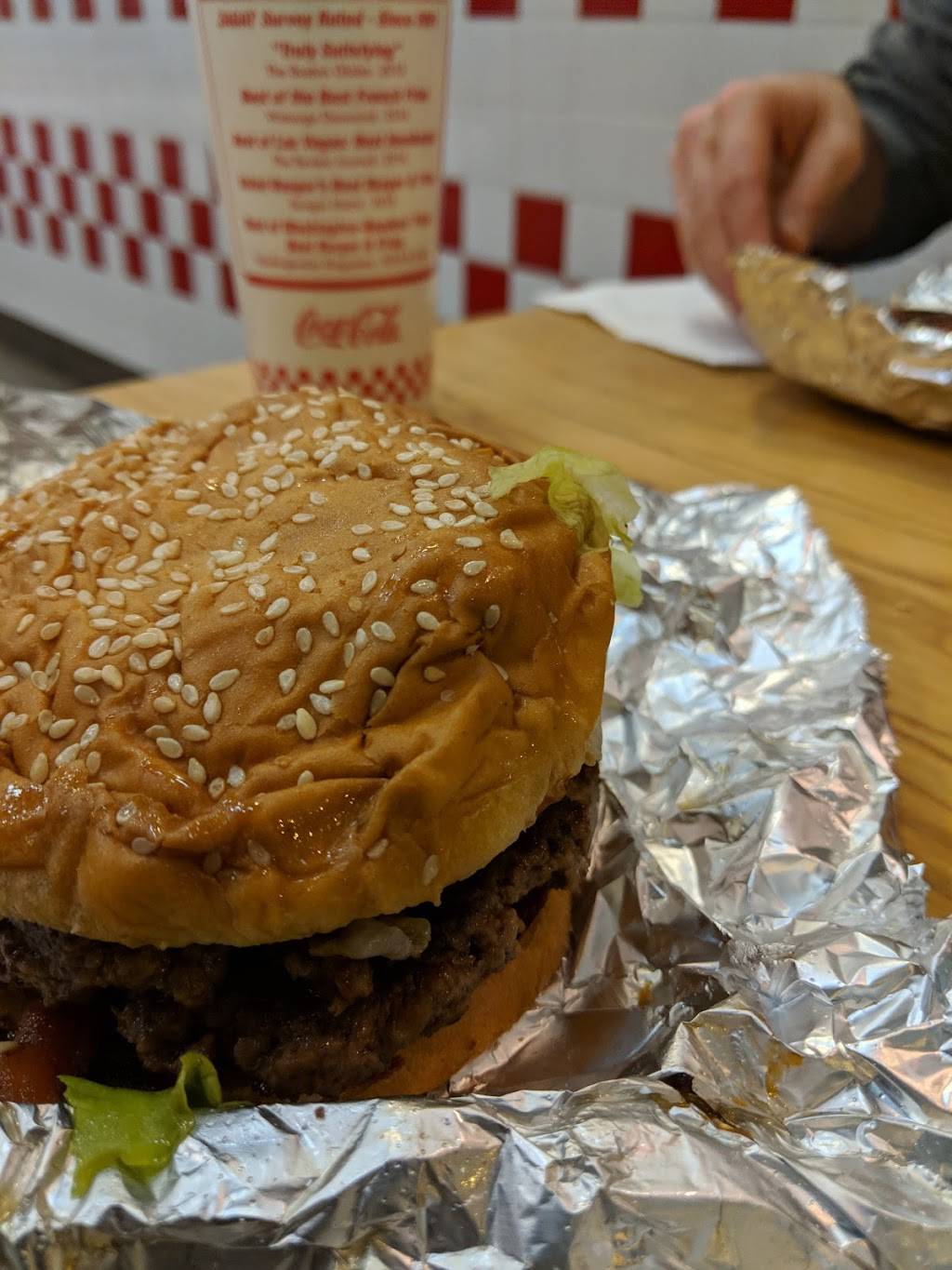 Five Guys | meal takeaway | 1146 S Wabash Ave, Chicago, IL 60605, USA | 3124318140 OR +1 312-431-8140