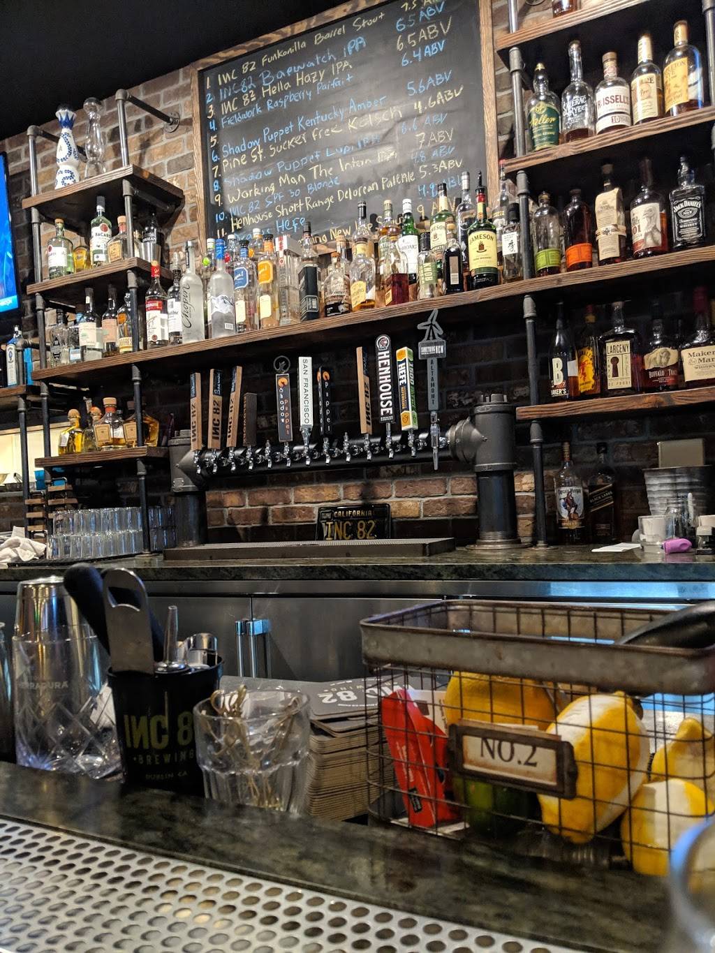 INC 82 Brewing | restaurant | 7370 San Ramon Rd, Dublin, CA 94568, USA | 9255608344 OR +1 925-560-8344