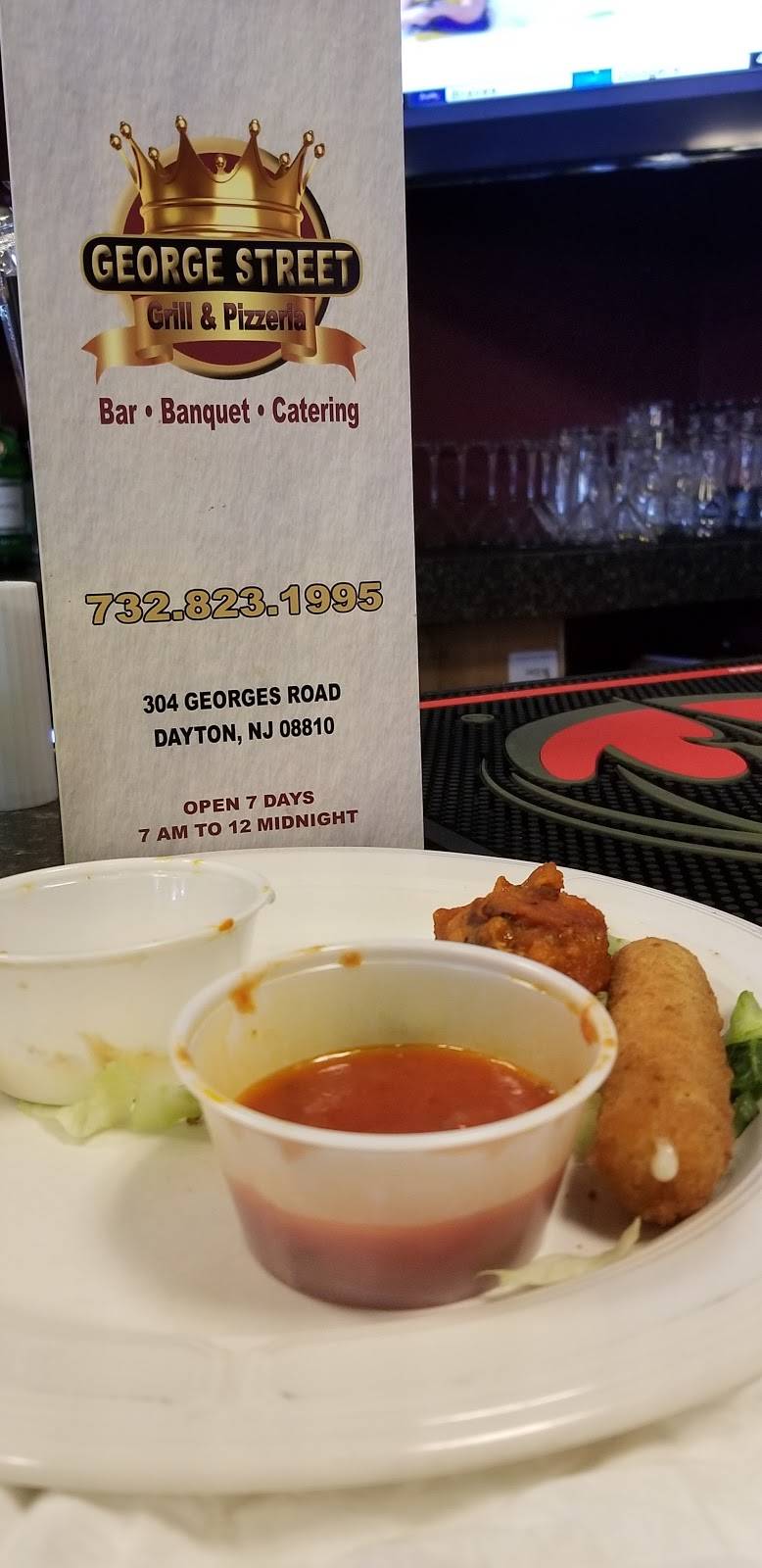 George Street Grill and Pizzeria | restaurant | 300, 304 Georges Rd, Dayton, NJ 08810, USA | 7328231995 OR +1 732-823-1995