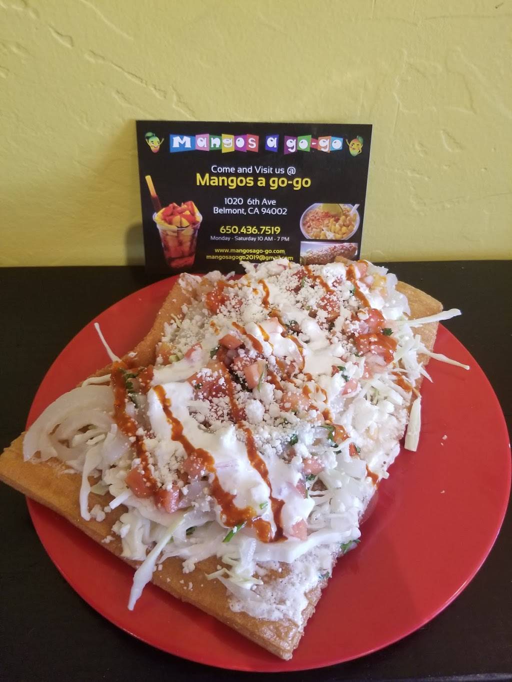 Mangos a go-go | restaurant | 1020 6th Ave, Belmont, CA 94002, USA | 6504367519 OR +1 650-436-7519