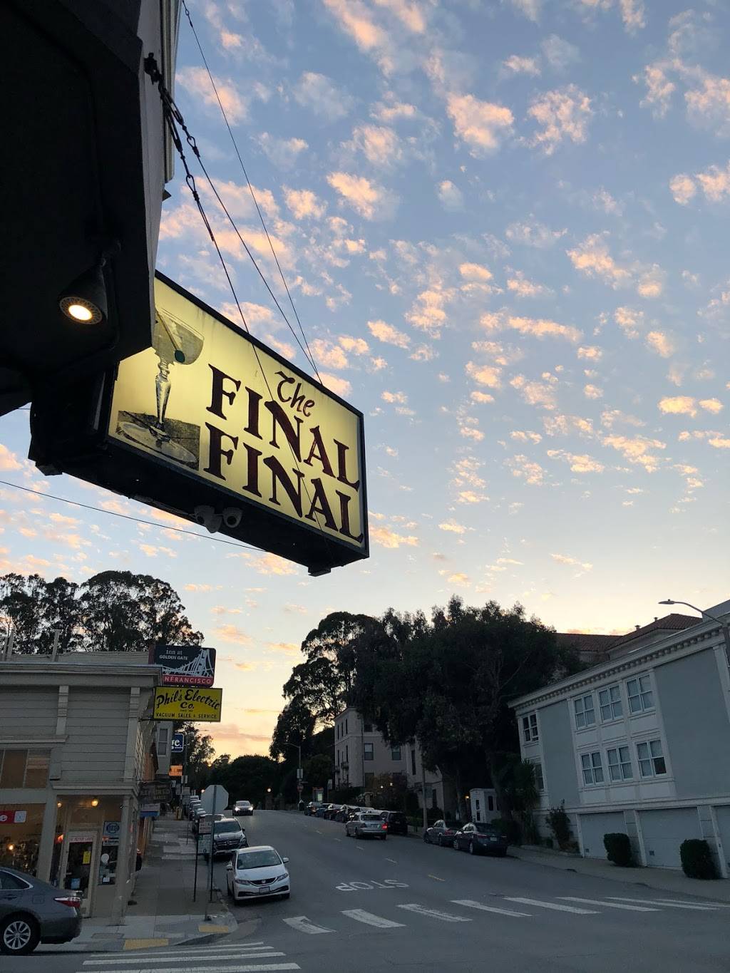 Final Final | restaurant | 2990 Baker St, San Francisco, CA 94123, USA | 4159317800 OR +1 415-931-7800