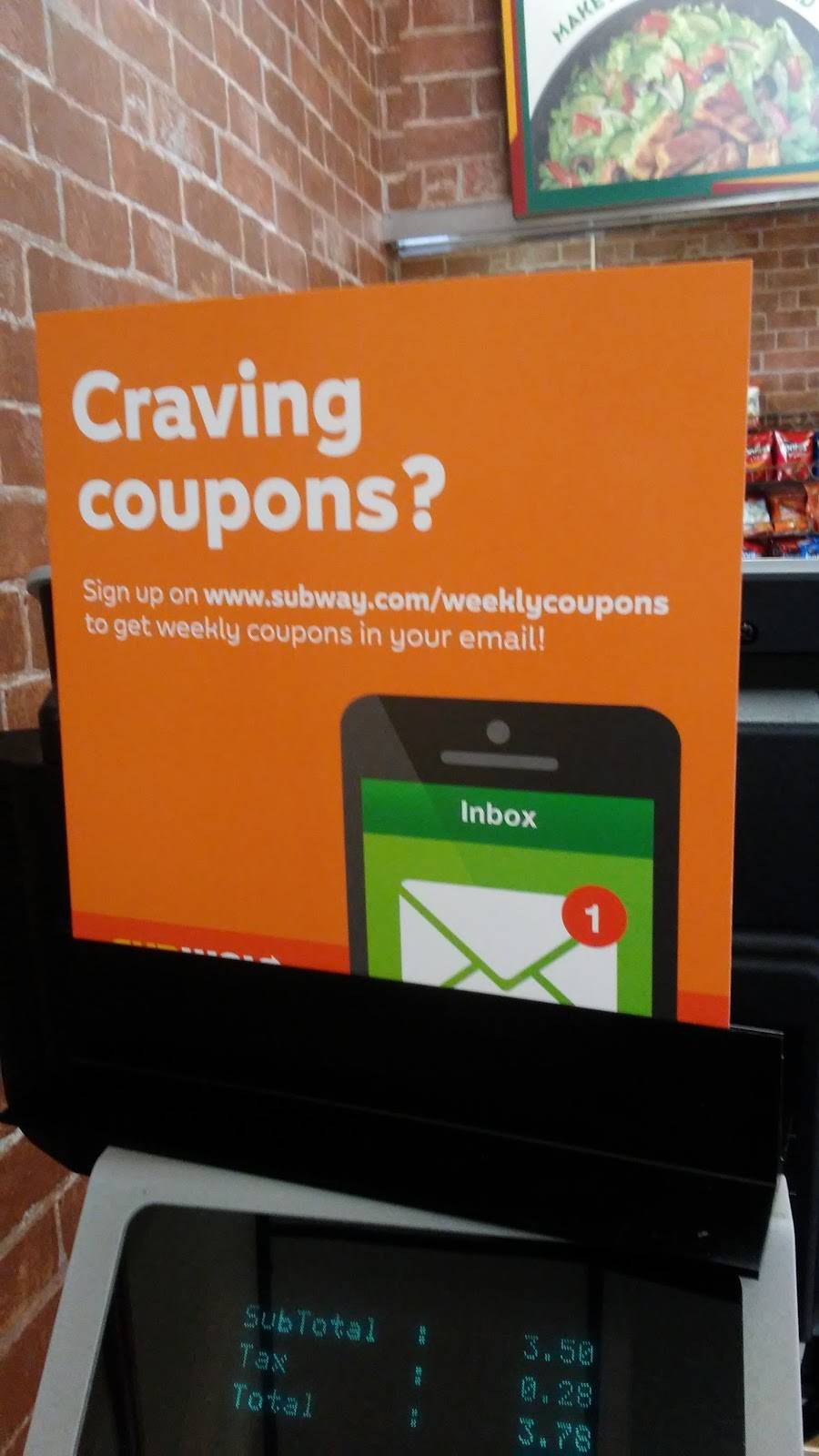 Subway | restaurant | 5025 Santa Fe Dr, Fayetteville, NC 28303, USA | 9108675886 OR +1 910-867-5886