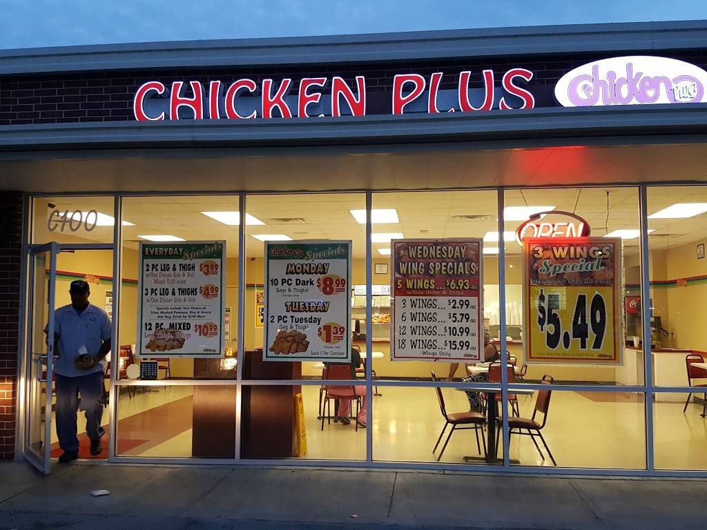 Chicken Plus | restaurant | 7922 Texas Ave #7850, Texas City, TX 77591, USA | 4099330550 OR +1 409-933-0550