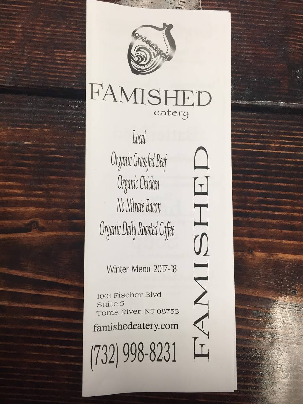 FAMISHED eatery | restaurant | 3818, 1001 Fischer Blvd suite 5, Toms River, NJ 08753, USA | 7329988231 OR +1 732-998-8231