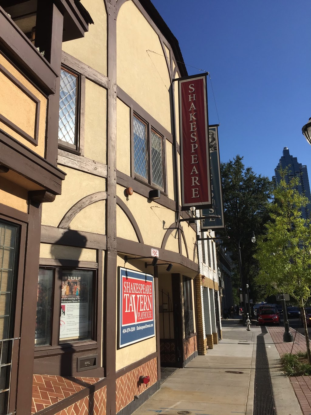 Shakespeare Tavern Playhouse | restaurant | 499 Peachtree St NE, Atlanta, GA 30308, USA | 4048745299 OR +1 404-874-5299