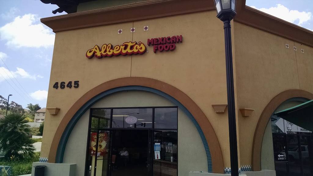 Albertos Mexican Food | restaurant | 6152, 4645 Frazee Rd, Oceanside, CA 92057, USA | 7607576500 OR +1 760-757-6500