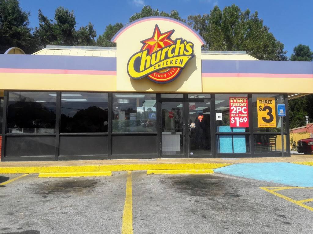 Churchs Chicken | restaurant | 3667 Campbellton Rd SW, Atlanta, GA 30331, USA | 4043448012 OR +1 404-344-8012