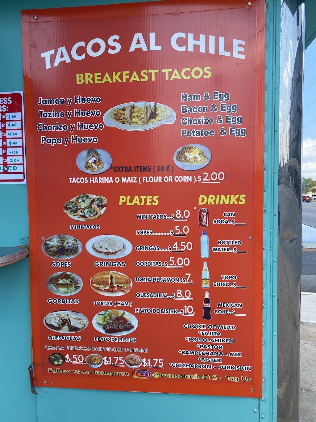 Tacos Al Chile | restaurant | 5624 N Lamar Blvd, Austin, TX 78751, USA | 7372629747 OR +1 737-262-9747