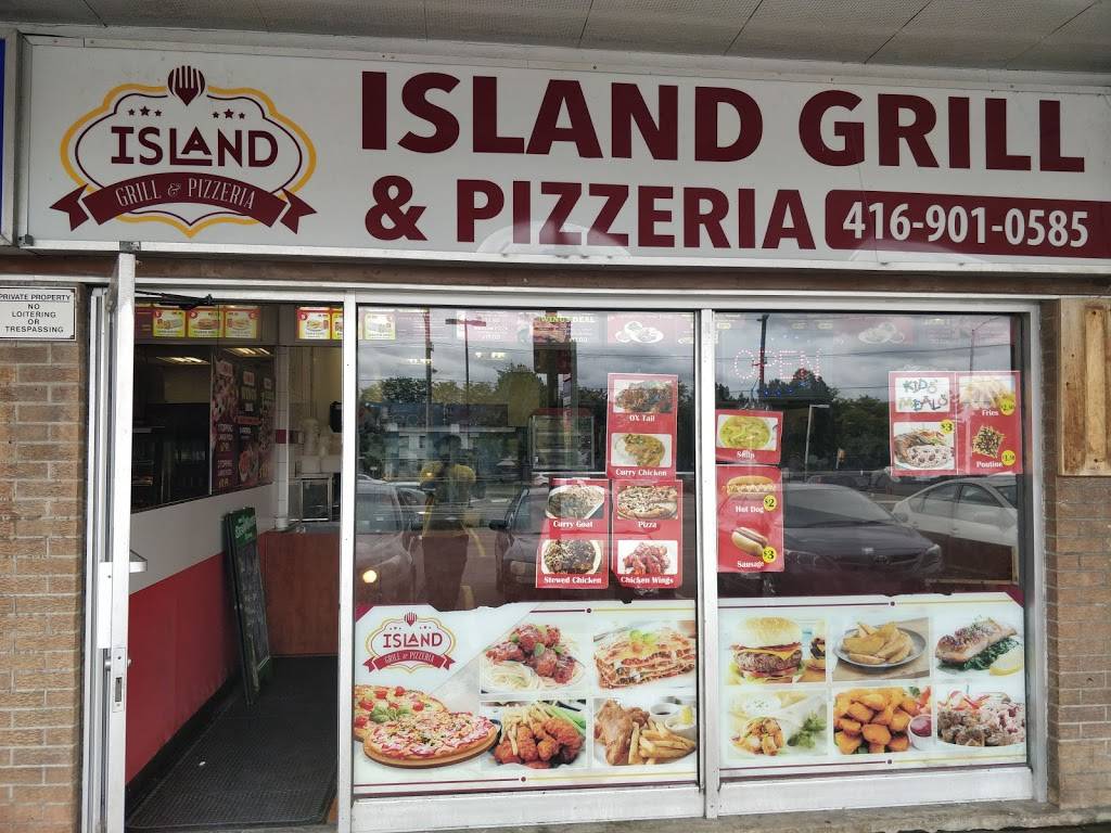 Island Grill & Pizzeria | restaurant | 2845 Jane St, North York, ON M3N 2J5, Canada | 4169010585 OR +1 416-901-0585