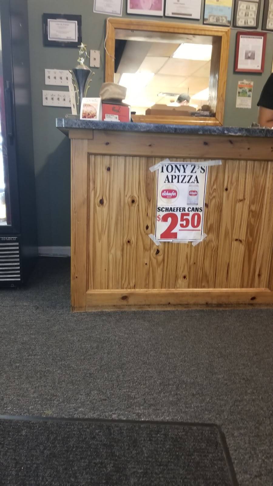 Tony Zs Pizza | restaurant | 1874 Middletown Ave, Northford, CT 06472, USA | 2034847437 OR +1 203-484-7437