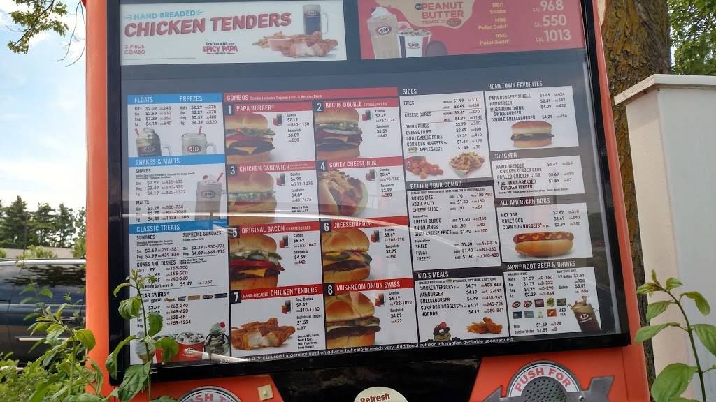 A&W Restaurant | restaurant | 1196 Westowne Dr, Neenah, WI 54956, USA | 9207516847 OR +1 920-751-6847