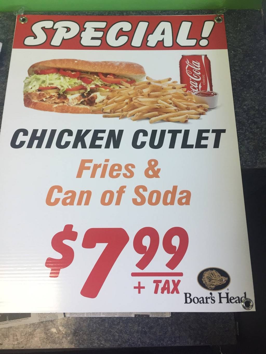 TJs Deli & Grill | restaurant | 14 Walter E Foran Blvd, Flemington, NJ 08822, USA | 9082841791 OR +1 908-284-1791